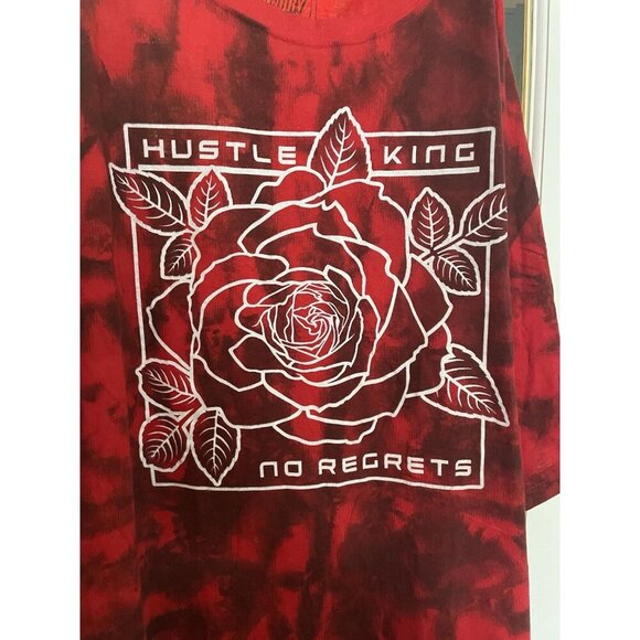 Fresh Laundry Rose Tie Dye Tee Graphic Shirt Women’s M Boho Y2K Style - Picture 2 of 5